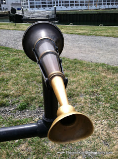 photograph of telescope at the Salem Maritime National Historic Site in Salem, MA