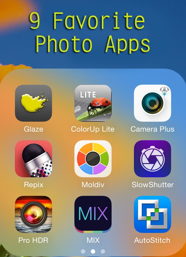 9 favorite photo apps